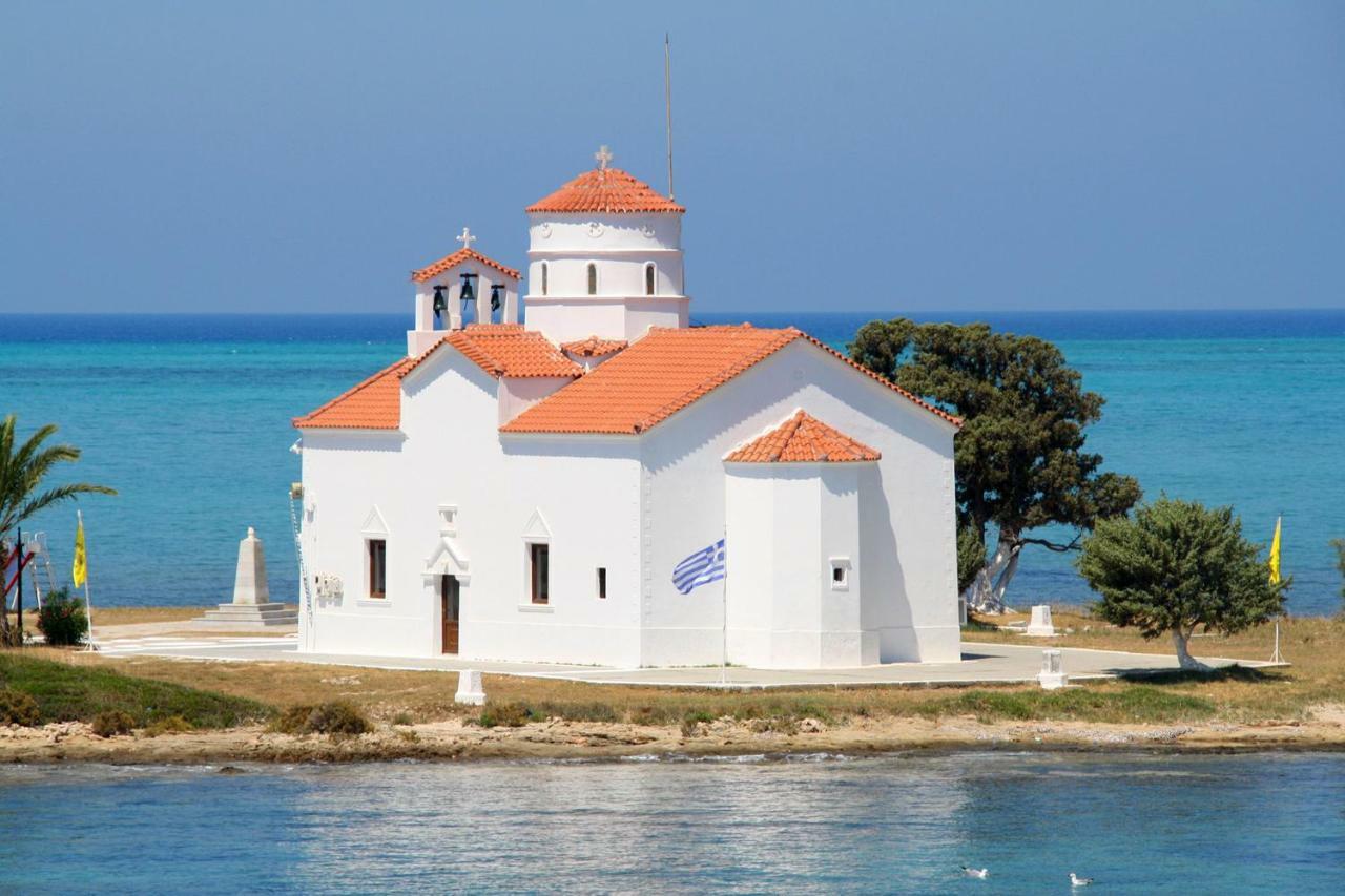 Elafonisos: Two Storey House On The Sea Front 外观 照片